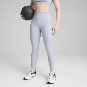 Puma Legging 7/8 à taille haute LACE Femme bleu L pas cher