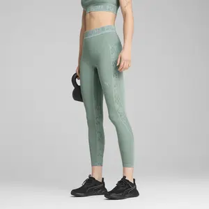 Puma Legging 7/8 à taille haute LACE Femme vert S