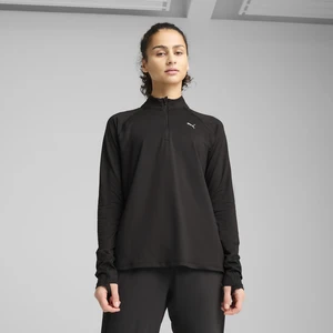 Puma Haut à col zippé RUN VELOCITY CLOUDSPUN Femme noir 3XL pas cher