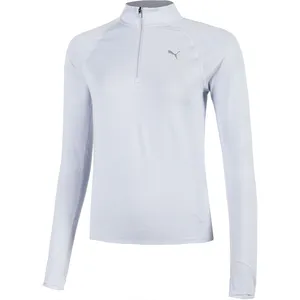 Puma Haut à col zippé RUN VELOCITY CLOUDSPUN Femme bleu XL pas cher