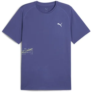 Comparateur de prix : Puma T-shirt de running en maille à motif Homme bleu XL