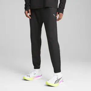 Puma Pantalon de running fuselé CLOUDSPUN Homme noir S pas cher