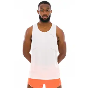 Puma Débardeur RACEDAY ULTRASPUN Homme blanc M pas cher