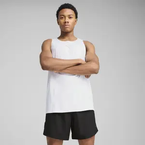 Puma Débardeur de running CLOUDSPUN Homme blanc XL pas cher