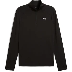 Puma Haut de running à 1/4 zip VELOCITY CLOUDSPUN Homme noir XS pas cher