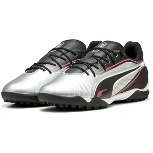 Puma Chaussures De Football King Match Tt+mid pas cher