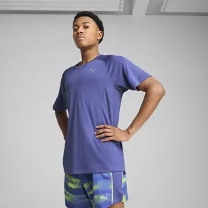 Puma T-shirt de running VELOCITY Homme bleu M
