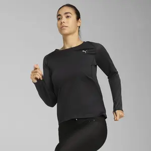 Comparateur de prix : Puma Haut de running à manches longues VELOCITY Femme noir XL