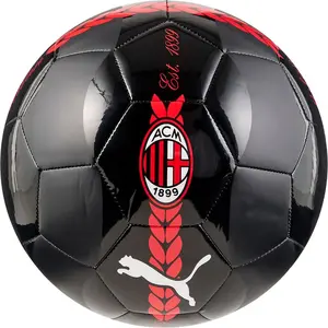 Comparateur de prix : Puma Ballon de football d’avant-match AC Milan 24/25 noir T5