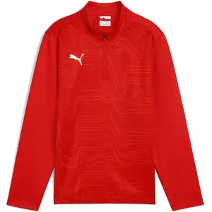 Puma Haut d'entraînement TeamGoal Graphic rouge L pas cher