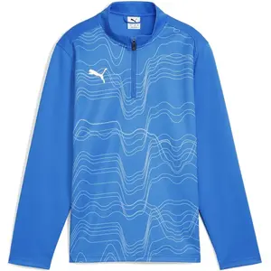Puma Haut d'entraînement teamGoal Graphic bleu L pas cher