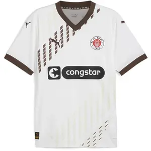 PUMA Mailloy Extérieur St. Pauli 2024/25 Homme - White, White L pas cher