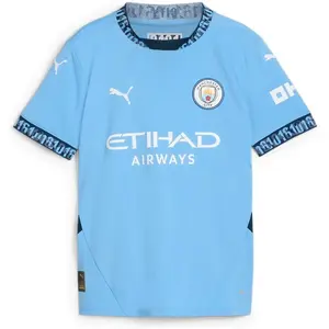 Comparateur de prix : Puma Maillot Domicile enfant Manchester City 2024/25 Bleu 16 ans 775078-01