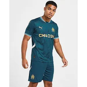PUMA Short Extérieur Olympique de Marseille 2024/25 Homme - Blue, Blue S