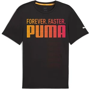 Puma T-Shirt « Forever. Faster. » Run Fav noir M pas cher