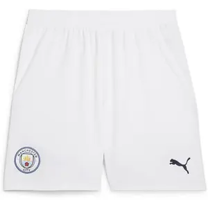 Comparateur de prix : PUMA Short de Football Manchester City Homme 2024/25 - Blanc - Taille : S