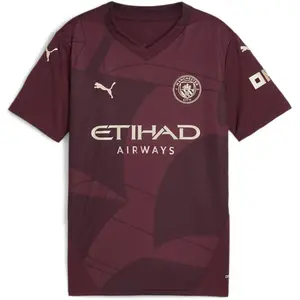 Comparateur de prix : Puma Maillot Third enfant Manchester City 2024/25 Rouge 8 ans 775099-03