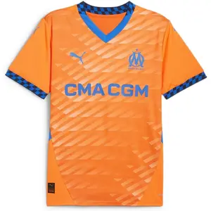 Puma Maillot De Football Puma Om Thi Jsy Rep Orange FluorescentVendu parpuma