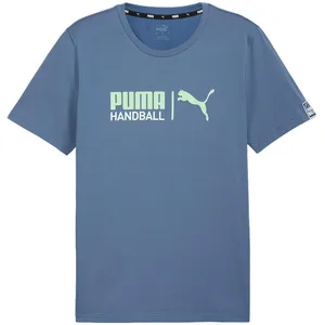 Puma Handball Tee bleu M pas cher