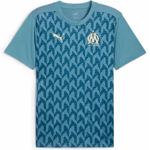 Puma Maillot d'avant-match Olympique de Marseille Homme - Blue, Blue LVendu parsarenza