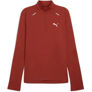 Puma T-shirt à Manches Longues Avec Demi-zip Cloudspun pas cher