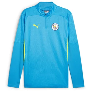 Comparateur de prix : Puma Haut D'Entraînement À 1/4 Zip Manchester City bleu S
