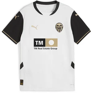 Puma T-shirt Manches Courtes Junior Domicile Valencia Cf Home 24/25
