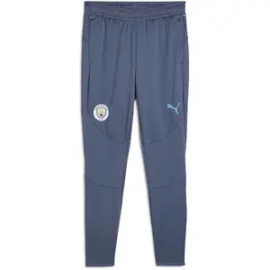 PUMA Pantalon d'entraînement Manchester City FC Homme - Blue, Blue M pas cher