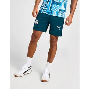 PUMA Short d'entraînemet Olympique de Marseille Homme - Blue, Blue S