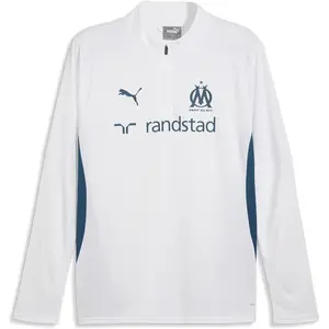 PUMA Haut Zippé Olympique Marseille Homme - White, White S