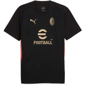 Comparateur de prix : PUMA Maillot d’entraînement AC Milan Homme XS Black for All Time Red