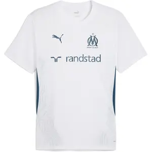 PUMA Maillot d'entraînement Olympique Marseille Homme - White, White S pas cher