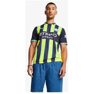 Comparateur de prix : PUMA Maillot Extérieur Manchester City FC 2024/25 Homme - Yellow, Yellow XS