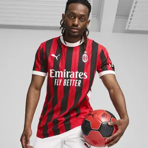Comparateur de prix : Puma T-shirt à Manches Courtes Domicile Ac Milan Authentic