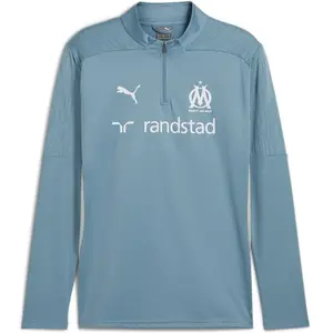 Puma Haut D’Entraînement À 1/4 Zip Olympique De Marseille bleu SVendu paramazon