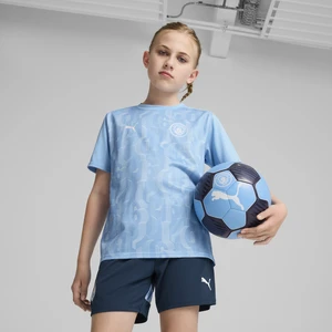 Puma Maillot D’Avant Match À Manches Courtes Manchester City bleu 176 pas cher