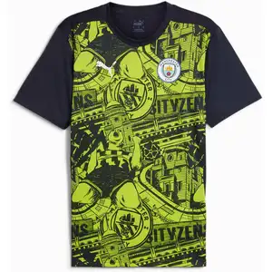 Comparateur de prix : Puma Maillot d’avant-match à manches courtes Manchester City Homme jaune XS