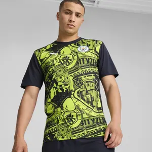 Comparateur de prix : Puma Maillot d'Avant Match Manchester City FC Homme - Yellow, Yellow M
