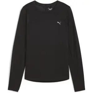 Puma T-shirt en laine à manches longues SEASONS Femme noir XS pas cher