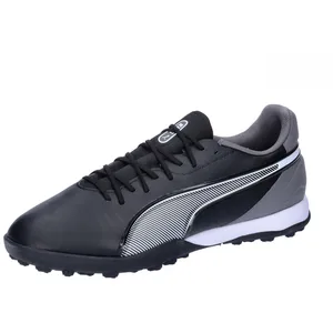 PUMA Mixte King Match TT Soccer Shoe, Black White-Cool Dark Gray, 40 EU pas cher