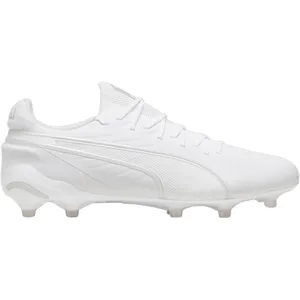 Puma Chaussures De Football King Ultimate Fg/Ag blanc 45 pas cher