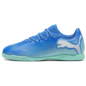 PUMA Future 7 Play IT Jr Soccer Shoe, Hyperlink Blue-Mint White, 28 EUVendu parspartoo