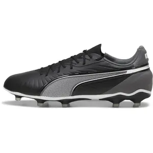 Comparateur de prix : PUMA Mixte King Match FG/AG Soccer Shoe, Black White-Cool Dark Gray, 47 EU