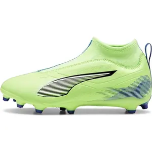 Chaussures de football enfant Puma Ultra Match+ FG/AG Blanc 38 107694-03 pas cher