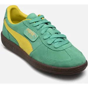 Chaussures Puma Palermo vert jaune - 46 pas cher