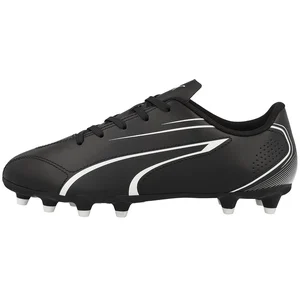 Comparateur de prix : PUMA Homme Vitoria FG/AG Soccer Shoe, White Black, 44.5 EU