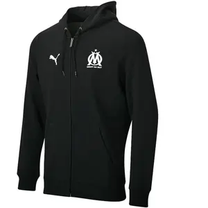Puma Sweatshirt à capuche OM Blank 2023/24 Noir S 682940-01 pas cher