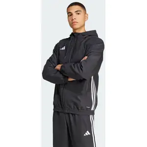 Comparateur de prix : adidas Sweatshirt à capuche tissé Tiro 25 Essentials noir S