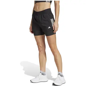 adidas Own The Run 2in1 Short De Running Femmes - Noir, Taille L pas cher