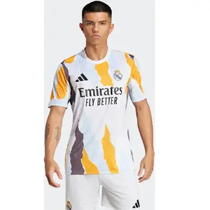 Adidas T-shirt à Manches Courtes Avant-match Real Madrid 24/25 pas cher